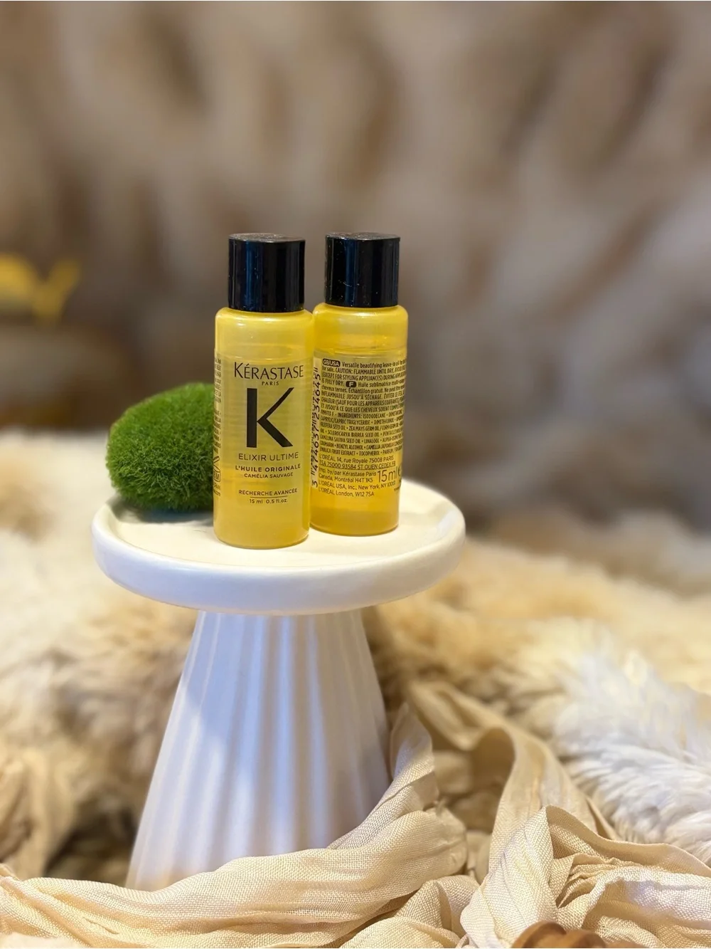 👑 LUXE Kérastase Elixir Ultime Hydrating Hair Oil  Mini✨   .5oz | 15mL